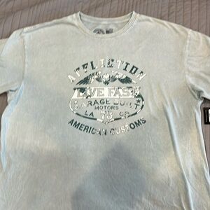 Affliction Mens 2XL tshirt. New with tags.